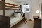 Second bed with twin and full-sized bunkbed